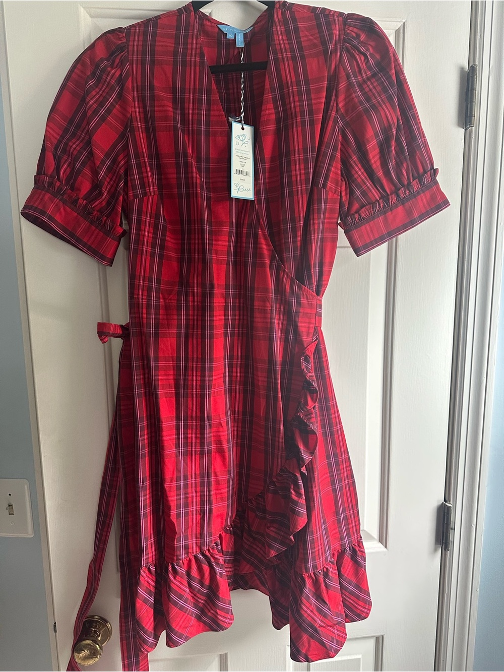 Draper James wrap dress NWT